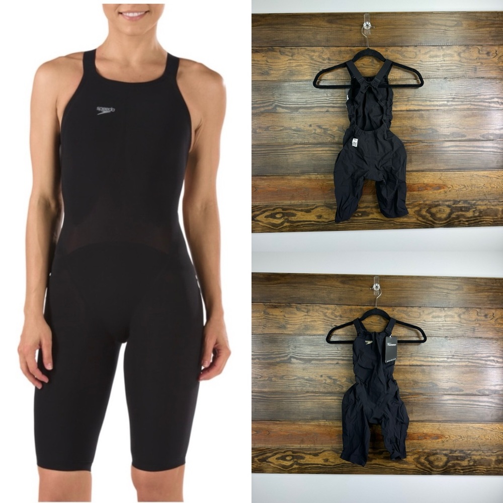 SPEEDO WOMEN’S LZR ELITE 2 COMFORT STRAP KNEESKIN Tech Suite Size 23 New
